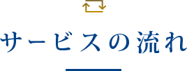 サービスの流れ