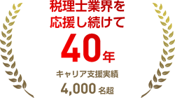 税理士業界を応援し続けて40年